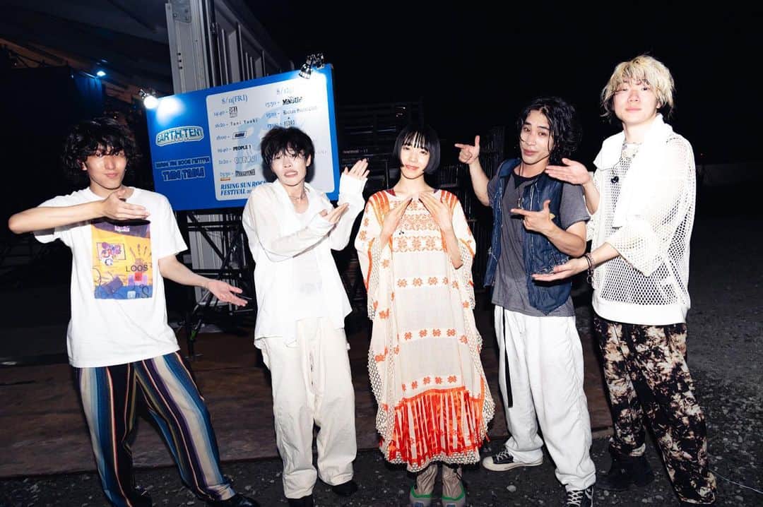 柳田周作のインスタグラム：「スペシャルゲストは北海道のスター、アユニ様でした！」