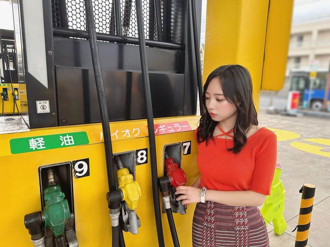 齊藤京子のインスタグラム：「⛽️」