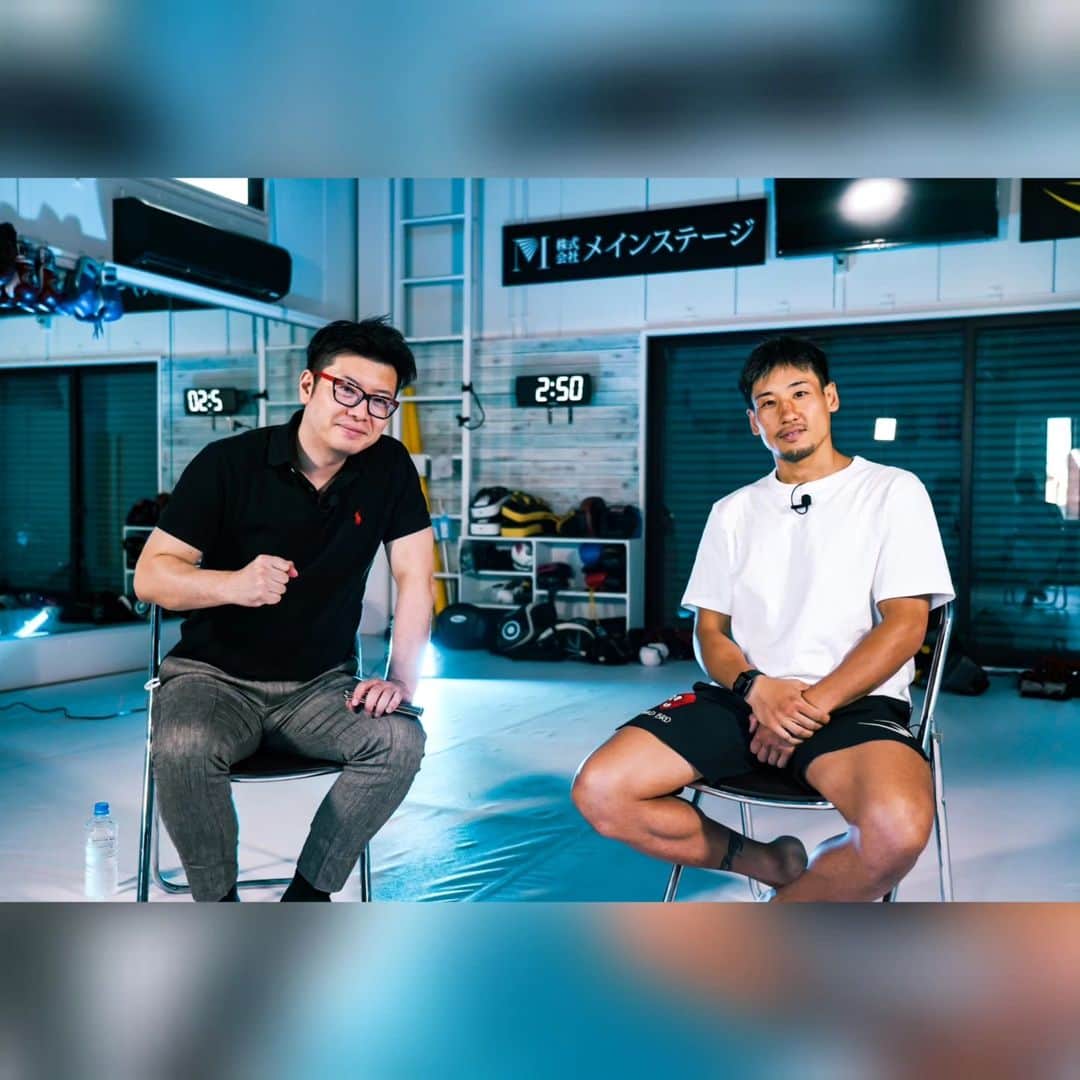 鈴木芳彦のインスタグラム：「9月3日はNARIAGARI vol.2！選手の皆さんから話を聞いてきました！ なぜ今戦う道を選んだのか、ここまでどんな人生を歩んできたのか。戦いだけじゃない、人間ドラマにもご注目ください！ #NARIAGARI #格闘技 #皇治 #平山迅 #悠里 #朝太 #元太郎 #吉田仁 #鈴木芳彦」