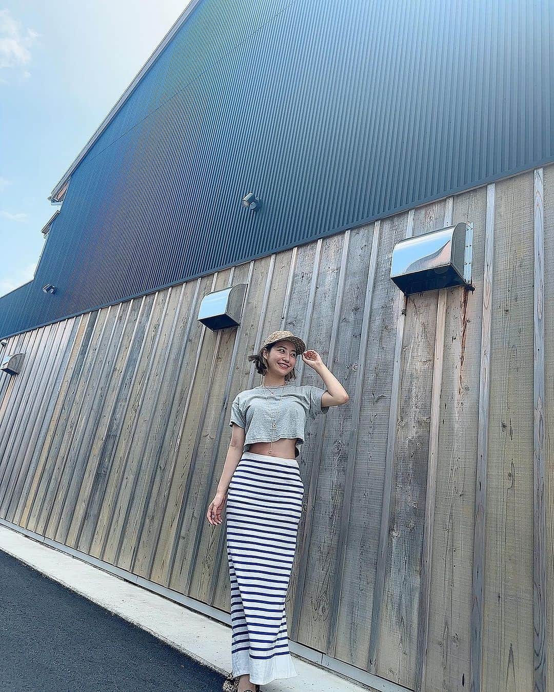 中西悠綺さんのインスタグラム写真 - (中西悠綺Instagram)「いつかの☺️ 皆さん台風お気をつけくださいね💦  分享一下夏天穿搭🫶🏻 日本台風快要來了,請大家多多注意哦！  #ootd #穿搭日常」8月13日 13時51分 - nakanishi_yuuki