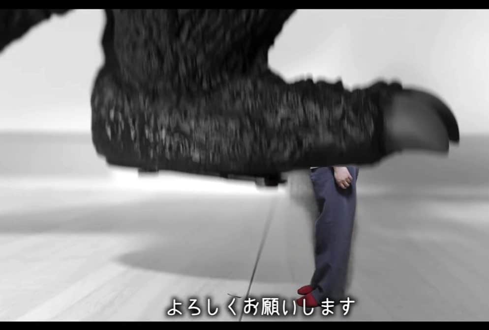 ぎわちん。のインスタグラム：「My dream 私の夢 #ゴジラ #ゴジラに踏み潰されること #または熱線で焼き払われること #godzilla #ぎわちん」