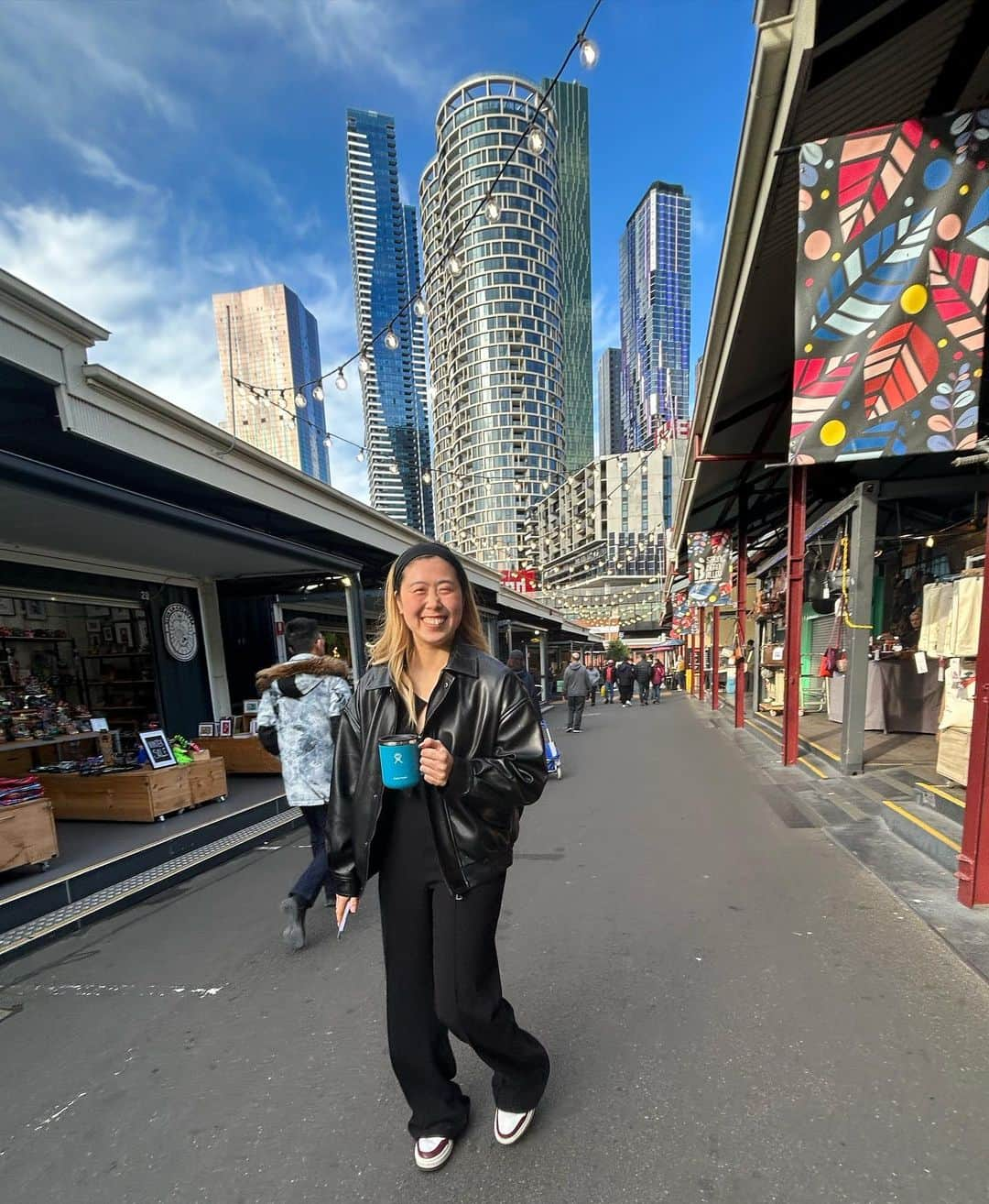 山田愛さんのインスタグラム写真 - (山田愛Instagram)「City girl🇦🇺, perfect Sunday🍋🧡🌞  great COFFEE @st_ali 🤍 📍St Ali & The queen #melbourne #australia  #メルボルン #オーストラリア」8月13日 15時56分 - aiyamada_