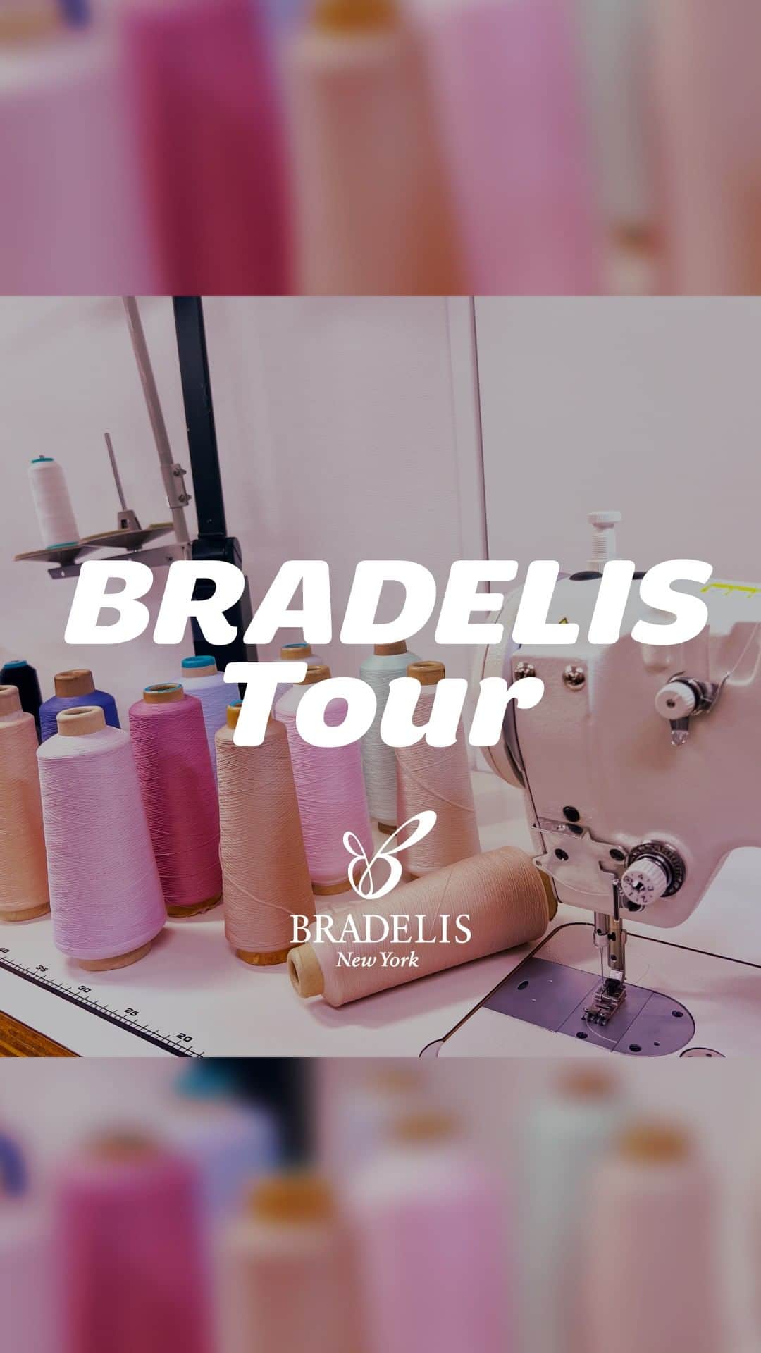 BradelisNewYork/ブラデリスニューヨークのインスタグラム：「. ブラデリスニューヨーク本社の様子をちょこっとだけ紹介♪ 入口から早速華やかな雰囲気°˖✧  レースやミシンがたくさんあってわくわくしますね♡ . . . #ブラデリスニューヨーク #ブラデリス #バストメイク #ボディメイク #バストケア #美バスト #美ボディ #bradelisnewyork #bradelis #補整 #補整下着 #補正 #補正下着 #補正ブラ #補整ブラ #育乳 #育乳ブラ」