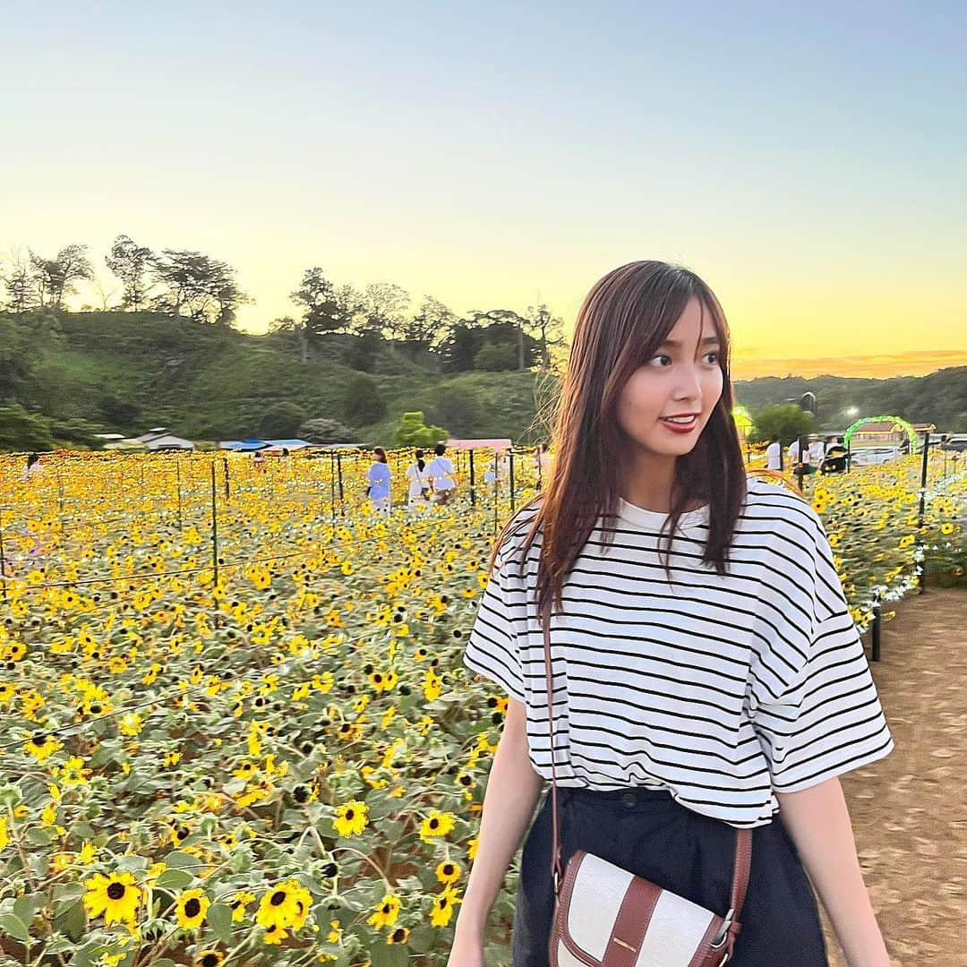 間瀬遥花さんのインスタグラム写真 - (間瀬遥花Instagram)「. 🌻🌻🌻 . . . #ひまわり畑 #ひまわり #ひまわり迷路 #向日葵 #向日葵畑 #ヒマワリ #ヒマワリ畑 #東京ドイツ村 #ドイツ村 #千葉 #千葉県 #paris64 #shoolarue #moussy #ボーダー #ボーダートップス #ボーダーtシャツ #ボーダーt #ボーダーコーデ」8月13日 21時00分 - maseharu_929