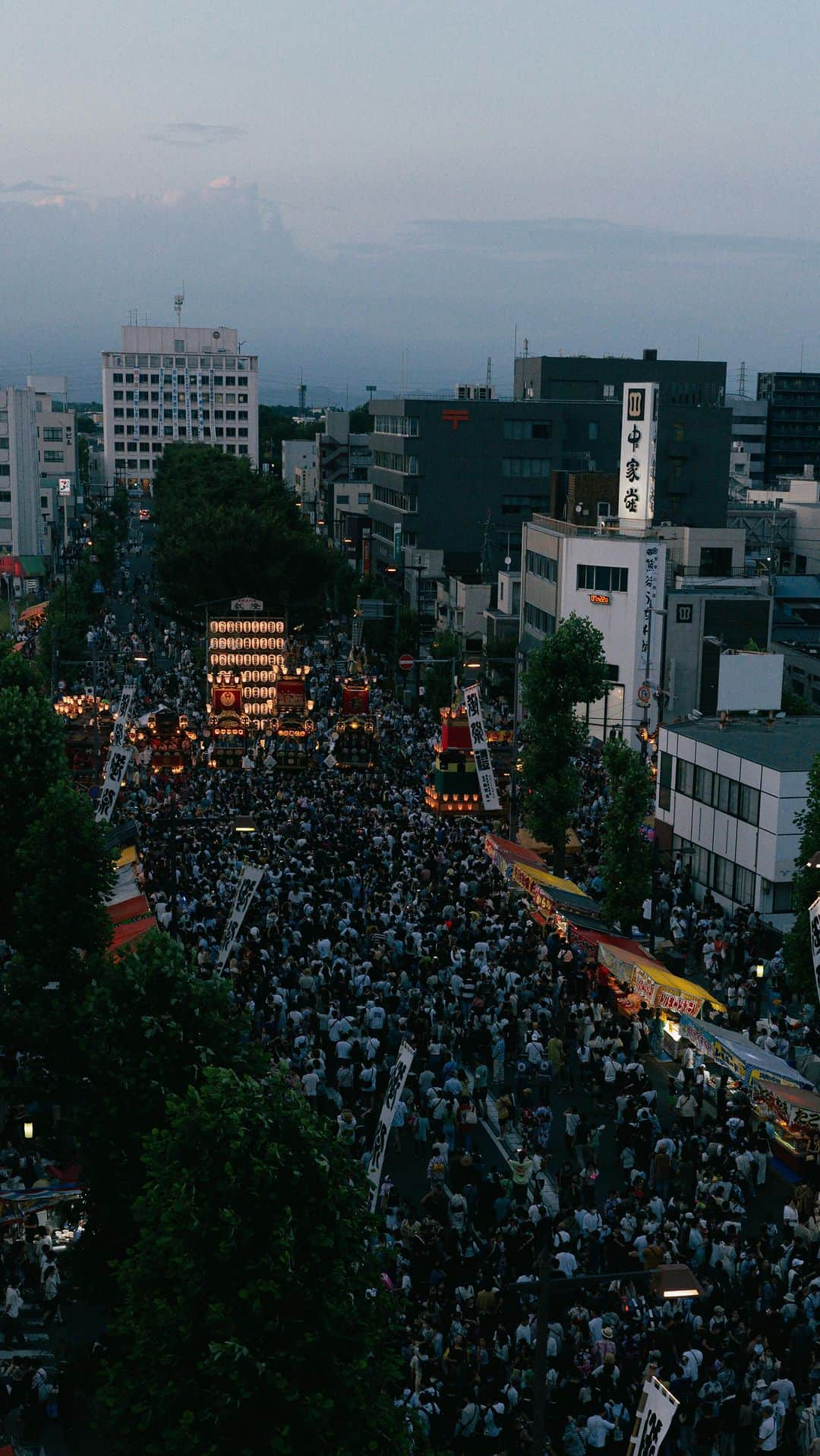 Yuma Yamashitaのインスタグラム：「"Matsuri" Pt2 🎥 @eos_canonjp R5  #熊谷うちわ祭り  #祭り」