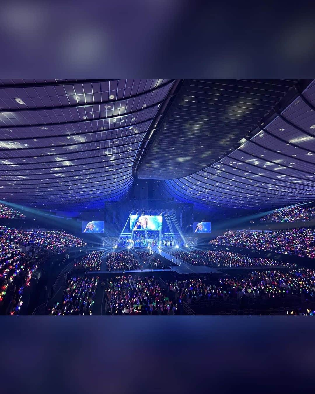 飯島颯のインスタグラム：「EBiDAN THE LIVE UNIVERSE 2023 2日間ありがとうございました💫  2013年に研究生として出演させて頂いてから10年、たくさんの出会いや別れを経験しながらEBiDANというファミリーがどんどん大きくなりました  先輩方はもちろん、たくさん増えた後輩たち全てのグループにリスペクトを、ファンの皆さまへは感謝の気持ちを持って参加させて頂きました  #superdragon #飯島颯」