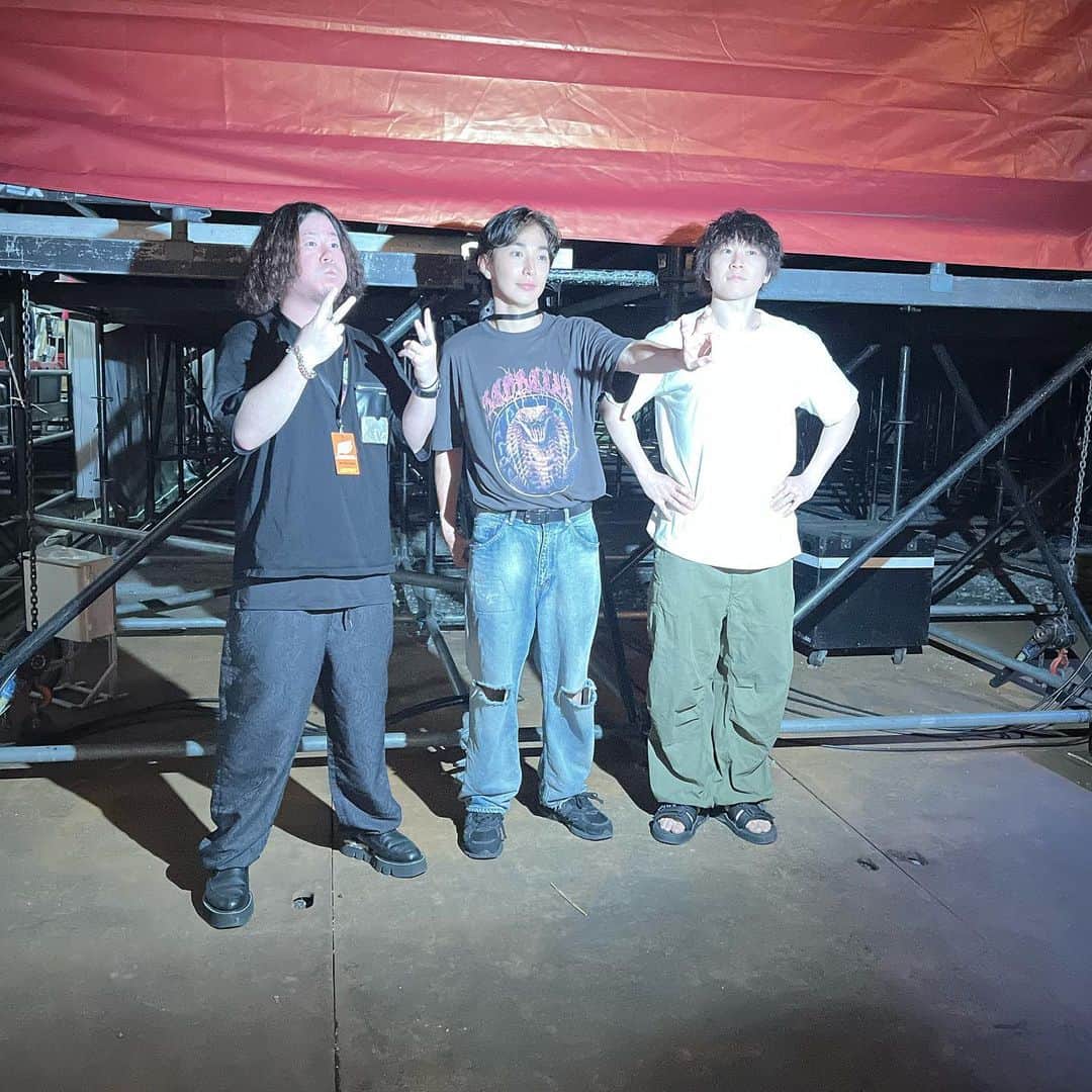 のインスタグラム：「もう6回目のRISING SUN ROCK FESTIVAL！ ありがとうございましたー！」