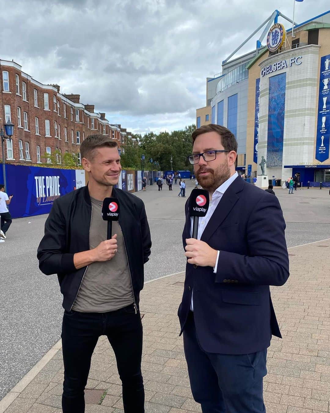 ウカシュ・ピシュチェクのインスタグラム：「Rozpoczynamy kolejny sezon @premierleague z @viaplaysportpolska  Hit kolejki Chelsea-Liverpool  na Stamford Bridge⚽️」