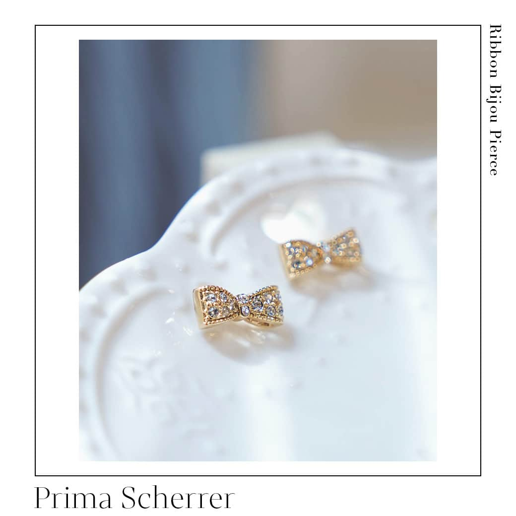 PrimaScherrerのインスタグラム：「08/15(火)12:00【𝖭𝖤𝖶♡】   リボン ビジュー ピアス 品番:psc975-0732  price...¥3,190(tax in) Size...ピアス color...ゴールド  .｡.:*:.｡.購入方法.｡.:*:.｡.  画像をtapで商品ページにとべます♡  @primascherrer ▲TOPにあるリンクから▲ オンラインブティックへ SHOP @joint_space  *****  商品についてのお問い合わせは DMもしくは最新投稿へコメントくださいませ♡  director…@yoshiko_izumi　163cm @js_staffcode でも受け付けています♪ スタッフコーデも発信中♡  #プリマシェレル #primascherrer  #リボン#ビジュー#ピアス#アクセサリー#リボンピアス」