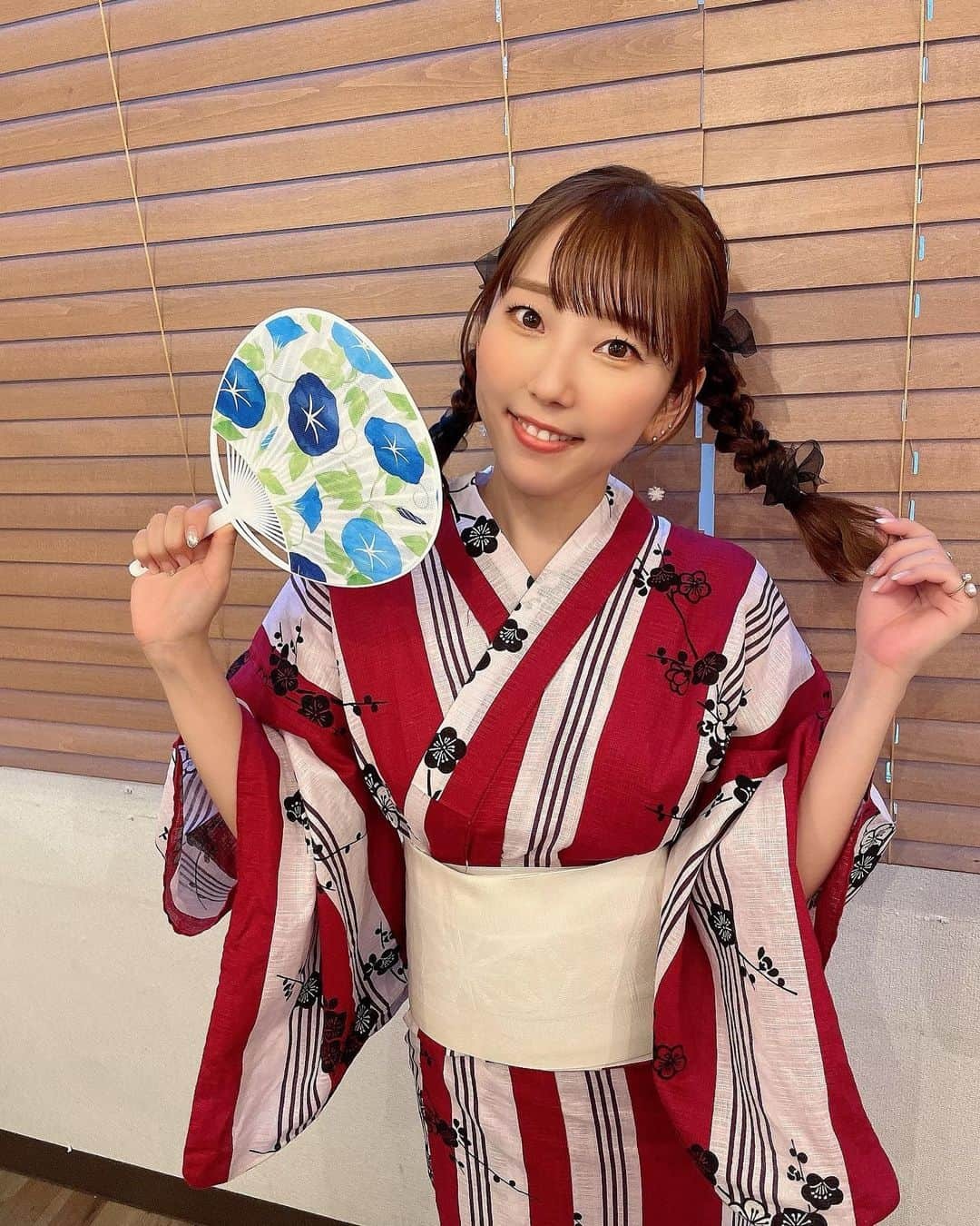 木下望のインスタグラム：「・ ・ 今年もたくさん浴衣着れて嬉しかったです🥰👘🎀」