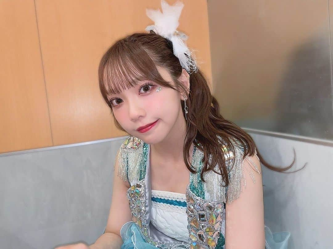 仲村和泉さんのインスタグラム写真 - (仲村和泉Instagram)「🐬🫧 ⁡ ⁡ ⁡ ⁡ ⁡ ⁡ ⁡ #アイドル #idol #アイドル衣装 #ヘアアレンジ #ポニーテール #ポニーテールアレンジ」8月13日 22時08分 - izurin_0315