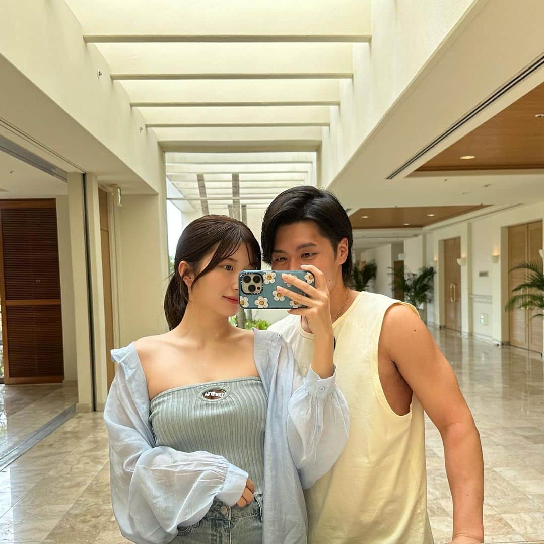 のインスタグラム：「おもいで  たつやがお腹壊してダウン中🤮 皆んなはお盆何してる？( ・∇・)」