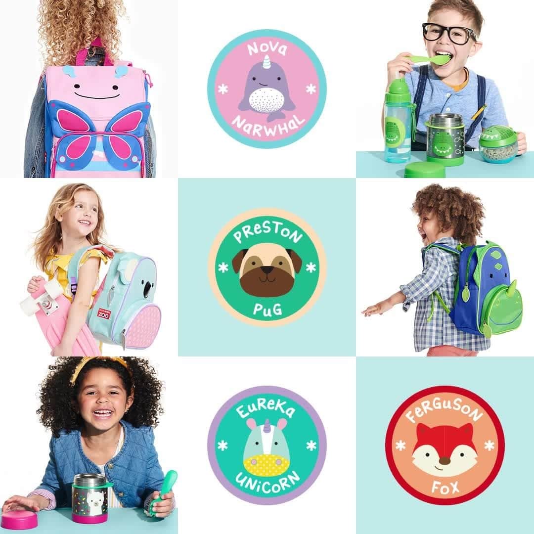 Skip Hopのインスタグラム：「Friendly, fun, adventurous, brave...which ZOO® critter matches your little one's personality? 🐶🦋🦄   Drop an emoji in comments & tag a friend who loves ZOO too! ⬇️  #skiphop #musthavesmadebetter #backtoschool #kidsbackpack #skiphopzoo #zoobackpack」