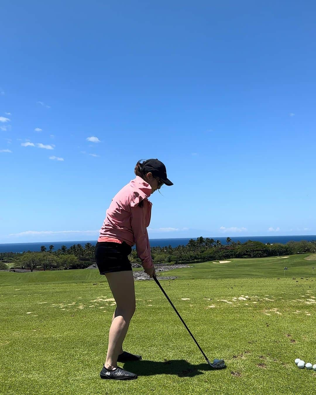 時田愛梨さんのインスタグラム写真 - (時田愛梨Instagram)「スポーツdayだった日🎾⛳️🏓🧘‍♀️ ツッコミどころ満載な📷」8月14日 1時21分 - eri_tokita