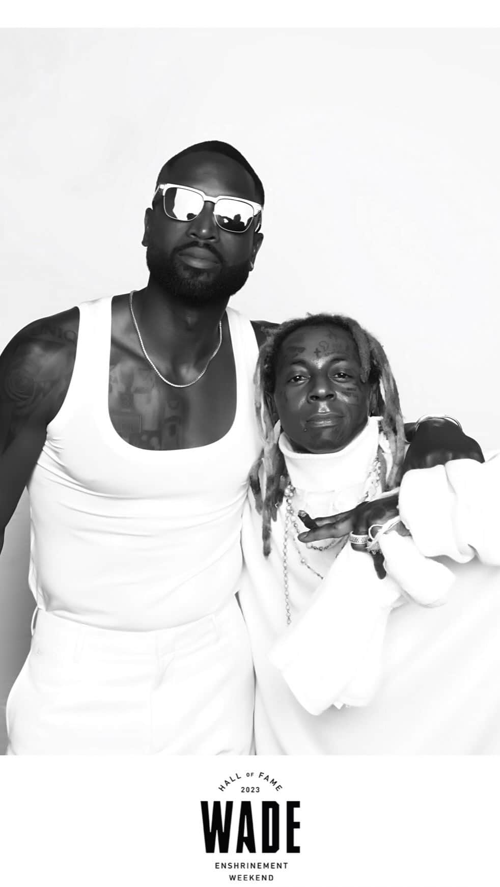 ドウェイン・ウェイドのインスタグラム：「A childhood dream fulfilled 🫡 @liltunechi」