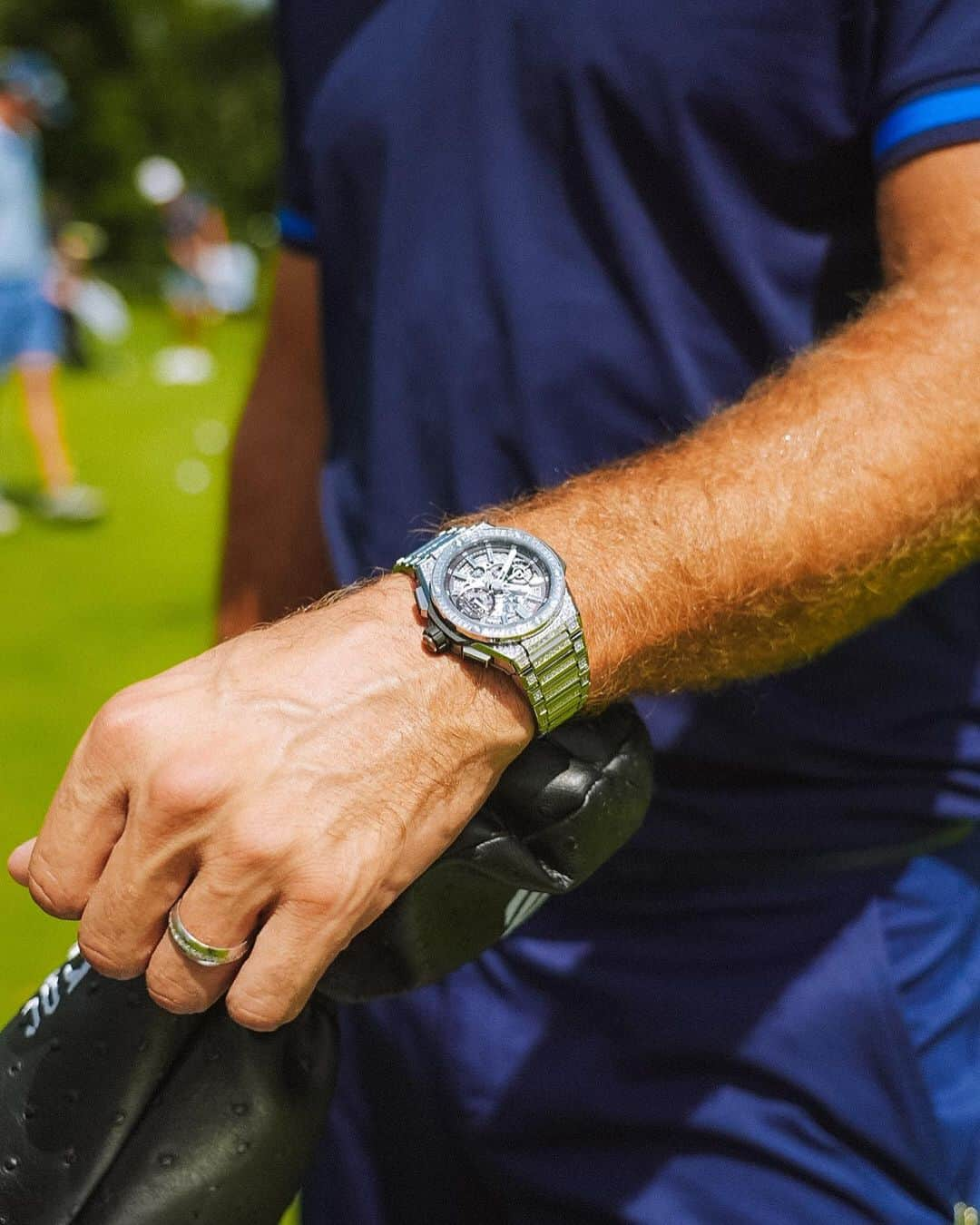 ダスティン・ジョンソンさんのインスタグラム写真 - (ダスティン・ジョンソンInstagram)「Thanks @hublot for the new beautiful timepiece」8月14日 2時06分 - dustinjohnsongolf