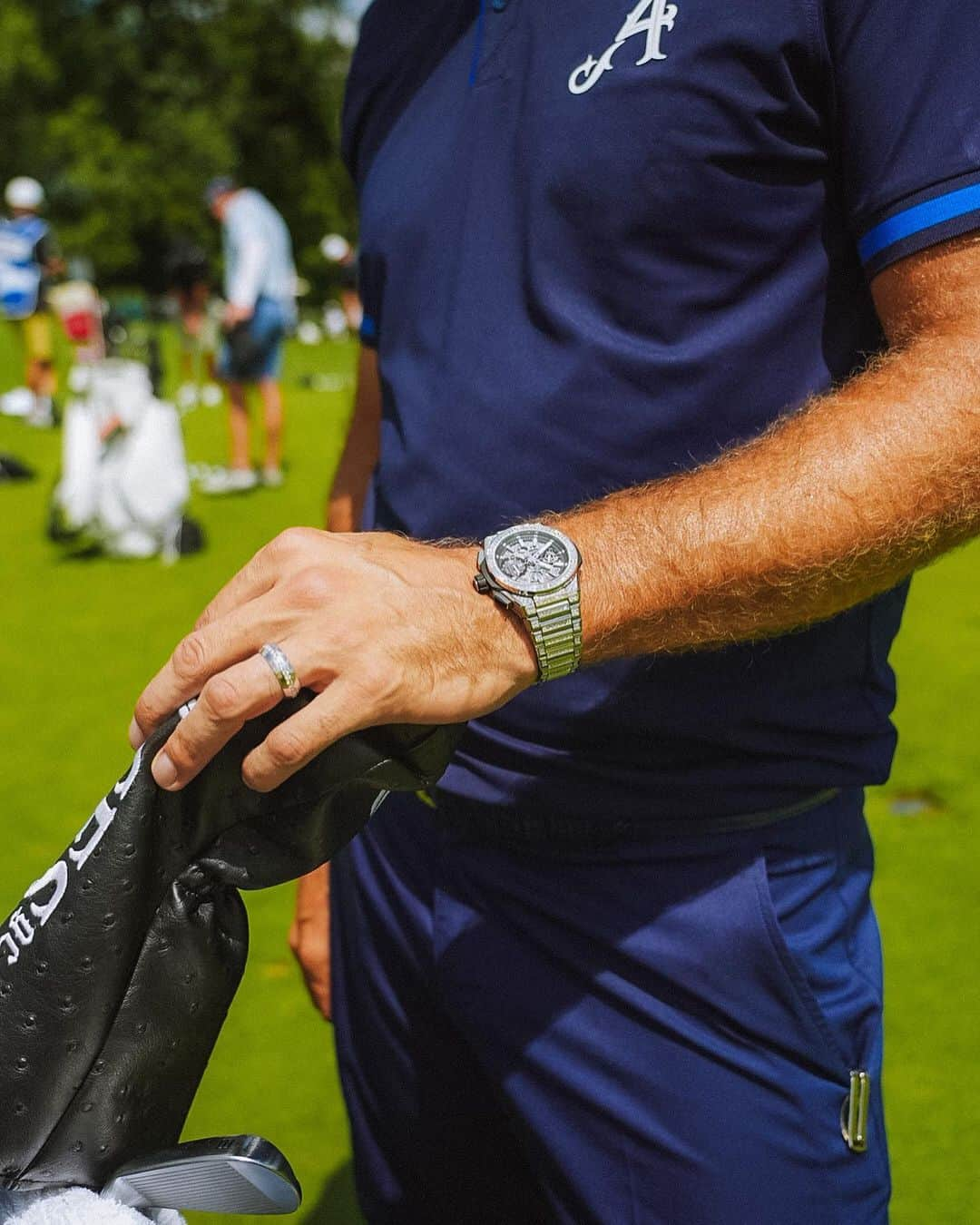 ダスティン・ジョンソンさんのインスタグラム写真 - (ダスティン・ジョンソンInstagram)「Thanks @hublot for the new beautiful timepiece」8月14日 2時06分 - dustinjohnsongolf