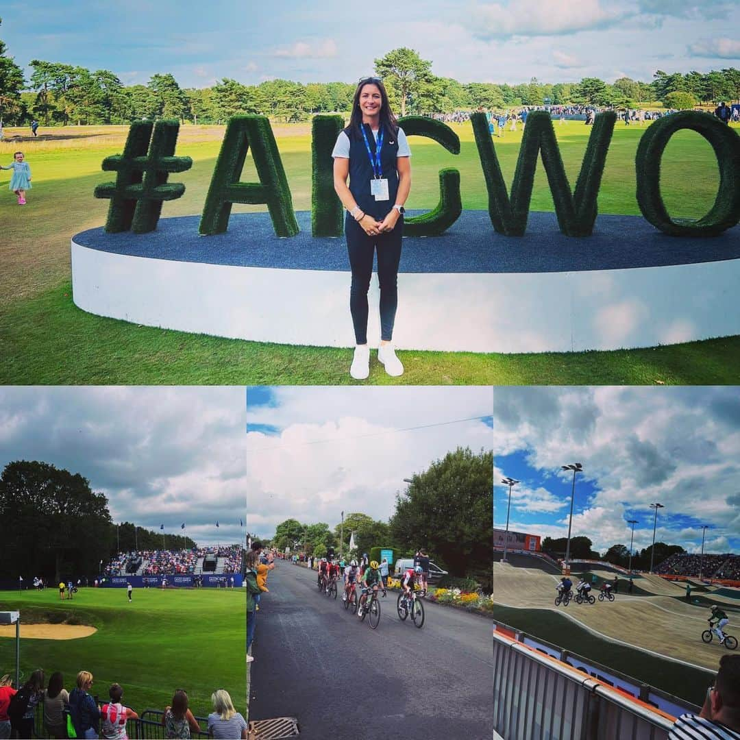 イブ・ミュアヘッドさんのインスタグラム写真 - (イブ・ミュアヘッドInstagram)「What a few days of sport! 👀  Women’s Open Golf at Walton Heath ⛳️ and Cycling World Champs on my doorstep 🚴🏽‍♀️ Congrats to #GlasgowScotland2023 👏🏼  Amazing seeing the worlds best riders coming to 🏴󠁧󠁢󠁳󠁣󠁴󠁿  @aigwomensopen  @uci_cycling @uci_cyclingworlds」8月14日 2時50分 - evemuirhead