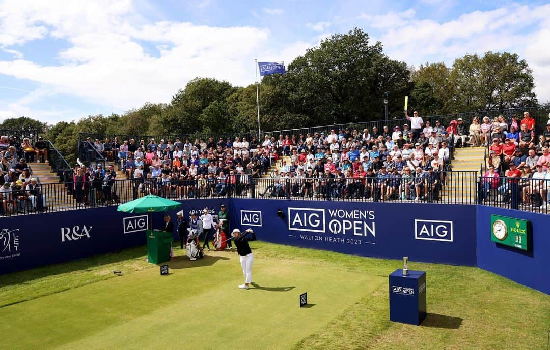 エイミー・ヤンさんのインスタグラム写真 - (エイミー・ヤンInstagram)「Last major of the year✔️ Thank you @aigwomensopen for an awesome week in London🩵」8月14日 6時02分 - amyyanglpga