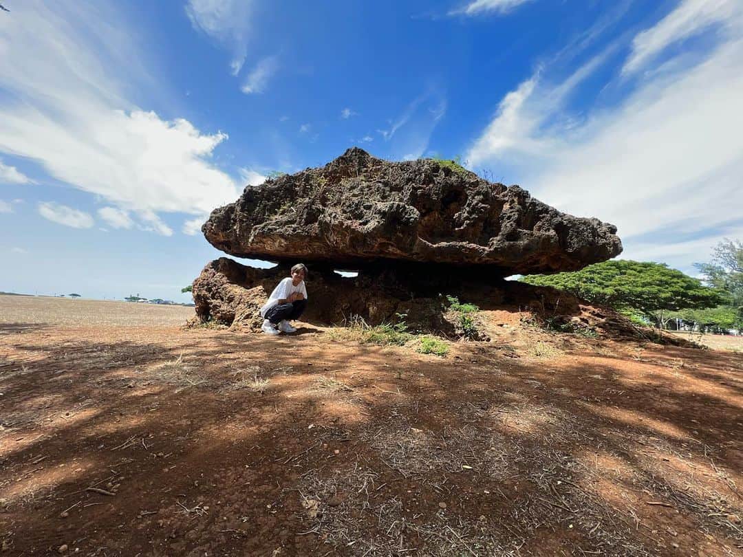 高澤笑大郎のインスタグラム：「North Shoreのパワースポット💓 Have you guys ever been there?  #Crossingrain #XR #xr #boyband #Hawaii #Oahu #Aloha #Music #Japan #Honolulu #Hilo #Kpop #Jpop #rap #singing #dance #have #courage #and #be #kind #ありのまま」