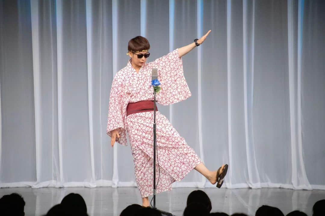 バイク川崎バイクさんのインスタグラム写真 - (バイク川崎バイクInstagram)「浴衣寄席  スススがやりにくい 以外は最高でした  #浴衣で #漫談 #夏」8月14日 8時23分 - bkb_bkb_bkb