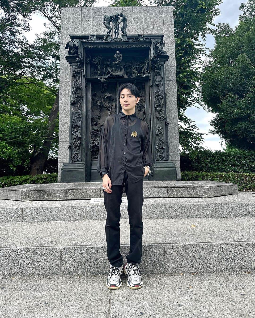 高橋龍之介のインスタグラム：「👦🏻👦🏻👦🏻 せのびからのどーん。」