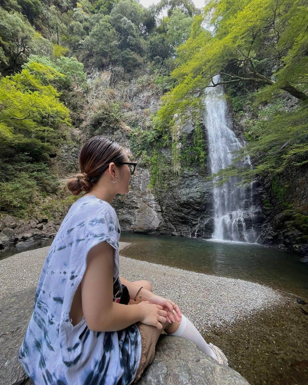 RUNA（竹田瑠奈）さんのインスタグラム写真 - (RUNA（竹田瑠奈）Instagram)「〜〜〜〜♪🫧⭐︎⭐︎🪽🌳」8月14日 19時09分 - runacccc