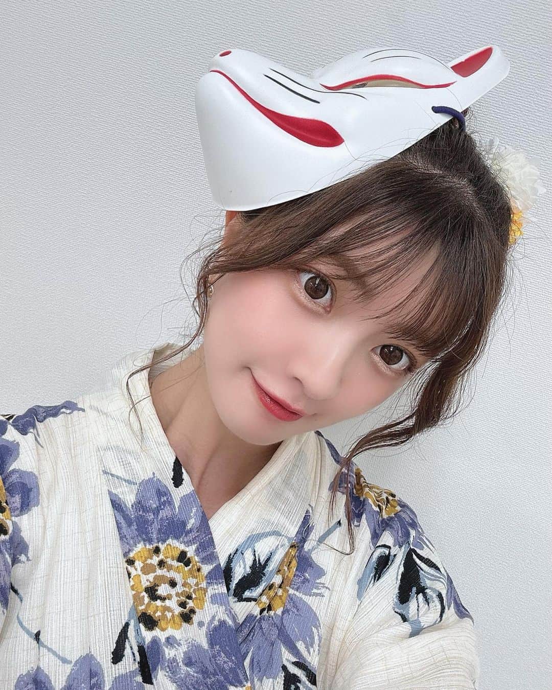 中山星香のインスタグラム：「お祭りは屋台に絶対行きたい派🙋‍♀️」