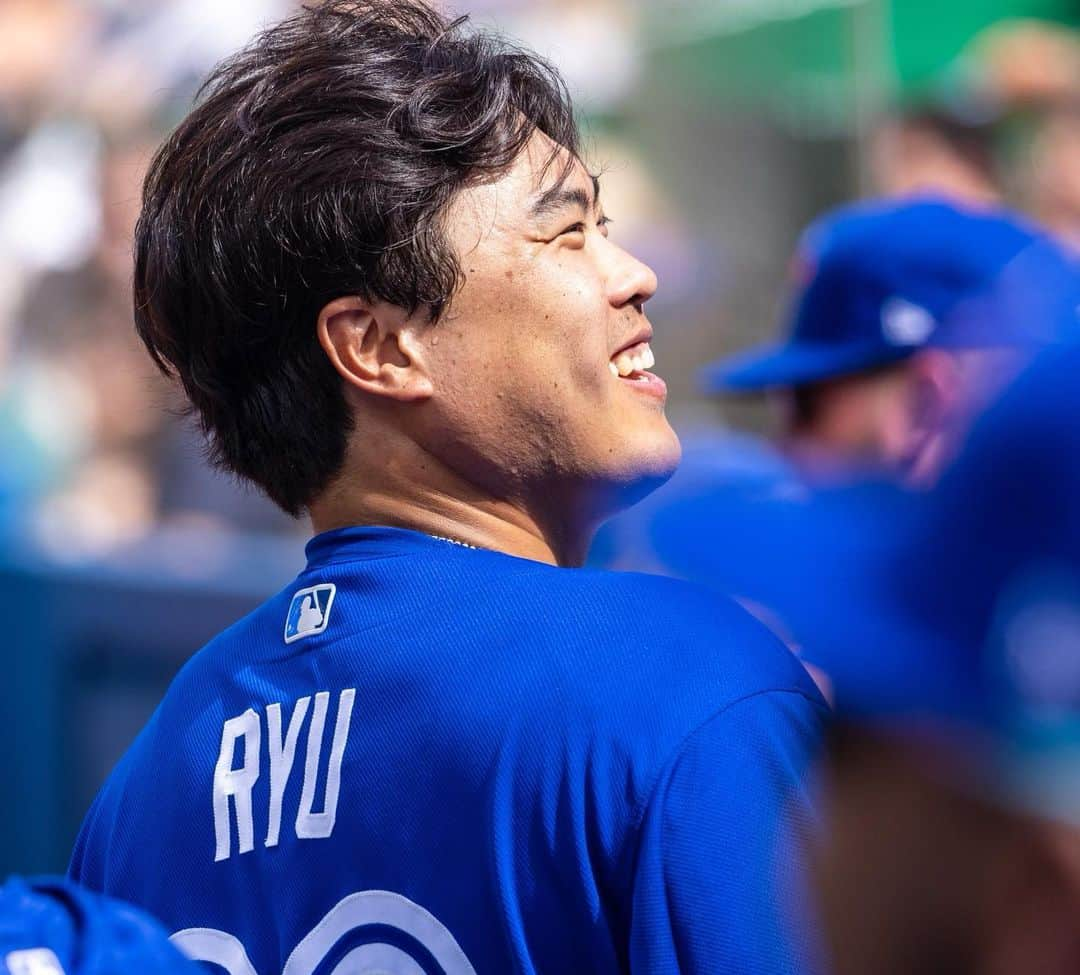 柳賢振さんのインスタグラム写真 - (柳賢振Instagram)「Keep going~~#bluejays」8月14日 10時52分 - hyunjinryu325