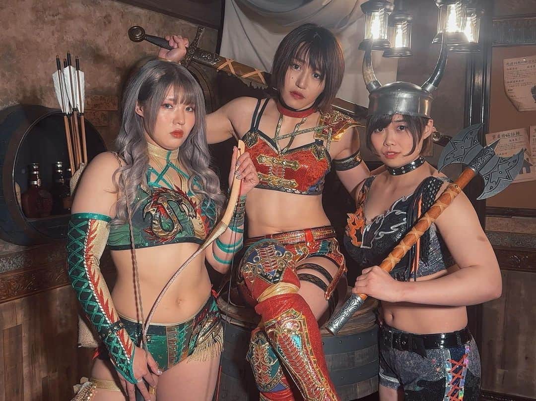 朱里のインスタグラム：「#stardom #GE #Syuri #shooting #photography #photo」