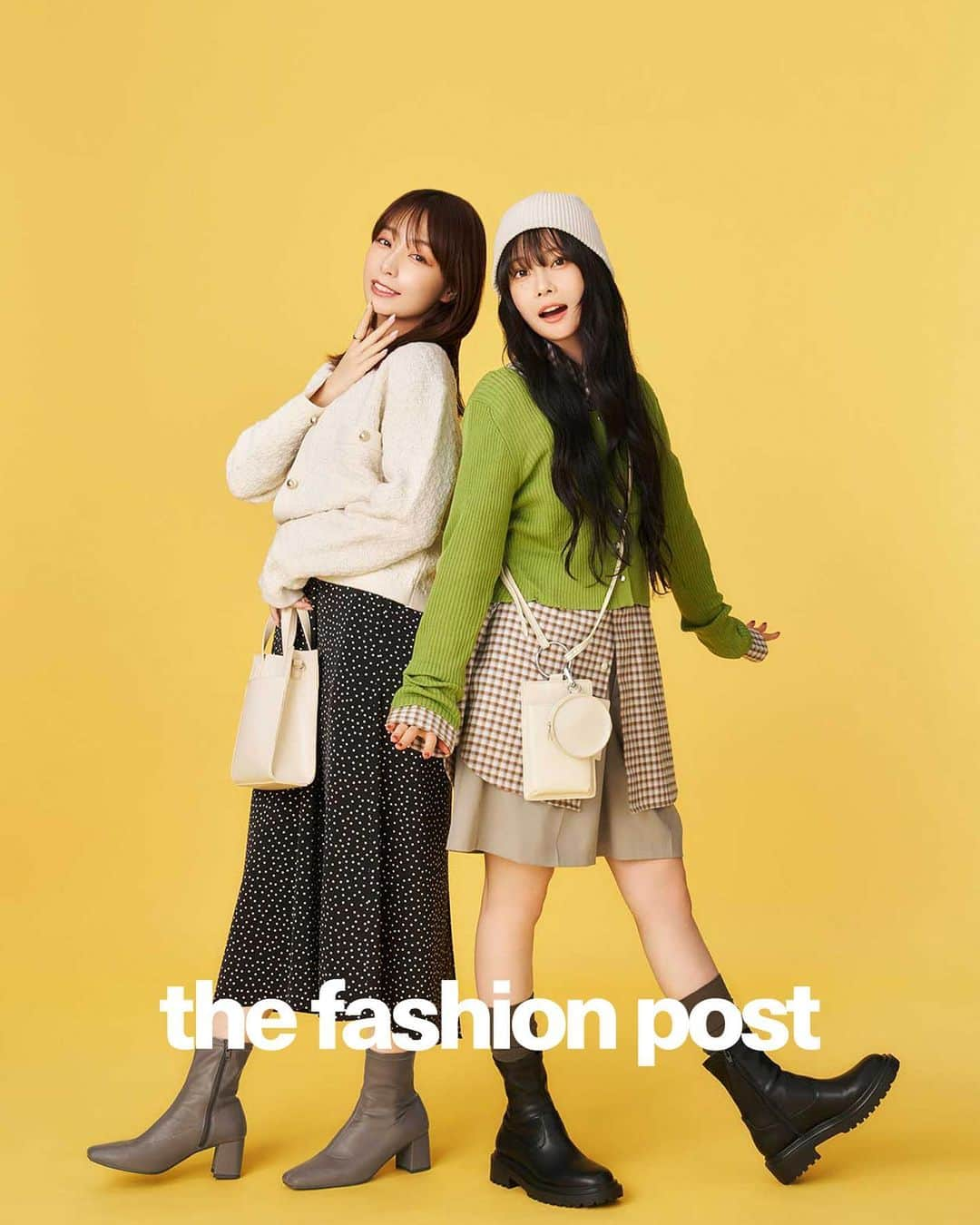 The Fashion Postさんのインスタグラム写真 - (The Fashion PostInstagram)「#select GU with Misato Ugaki & Satomi Shigemori  『新しい私に出会う。宇垣美里と重盛さと美が魅せる、GUの軽快ブーツ 〜秋編〜 vol.1』  これからの季節に向け、欠かせない存在となってくる「ブーツ」。重くなる装いのバランスを調整し、スタイリングの幅を広げてくれるといったメリットがある反面、脱ぎ履きの手間、ヒールの重量感、足元の蒸れなど、出番が多いだけに何かとストレスが多いのも事実。そんなお悩みを解消した高機能ブーツが、トレンドをおさえた幅広い見た目とともにGU (ジーユー)からデビュー。着こなすのは、アナウンサー出身ながら現在は幅広く活動している宇垣美里と、今ではファッションアイコンとしても注目を集めている重盛さと美。前向きに自分らしく次のステージに進んでいる2人が、GUのブーツを取り入れた秋のコーディネートをお届け。何事も自由に解放してくれるこのブーツがあれば、アクティブにどこまでも走り続けられるはず(第1回／全3回)  model : Misato Ugaki & Satomi Shigemori photography : Kohei Kawata styling : Masumi Yakuzawa hair & make-up : Maiko Inomata (misato ugaki)、Aki Nakashima(satomi shigemori) edit : Yuko Igarashi & Fumie Chen & Miku Oyama text : Yuko Igarashi  #tfp #thefashionpost #GU #ジーユー #misatougaki #宇垣美里 #satomishigemori #重盛さと美」8月14日 12時35分 - tfpjp