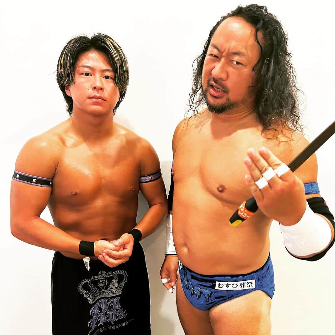 のインスタグラム：「✨GOLD祭✨ #dragongate #prowrestling #touhoku #sendai #gold祭 #ドラゴンゲート #プロレス #仙台 #祭り」