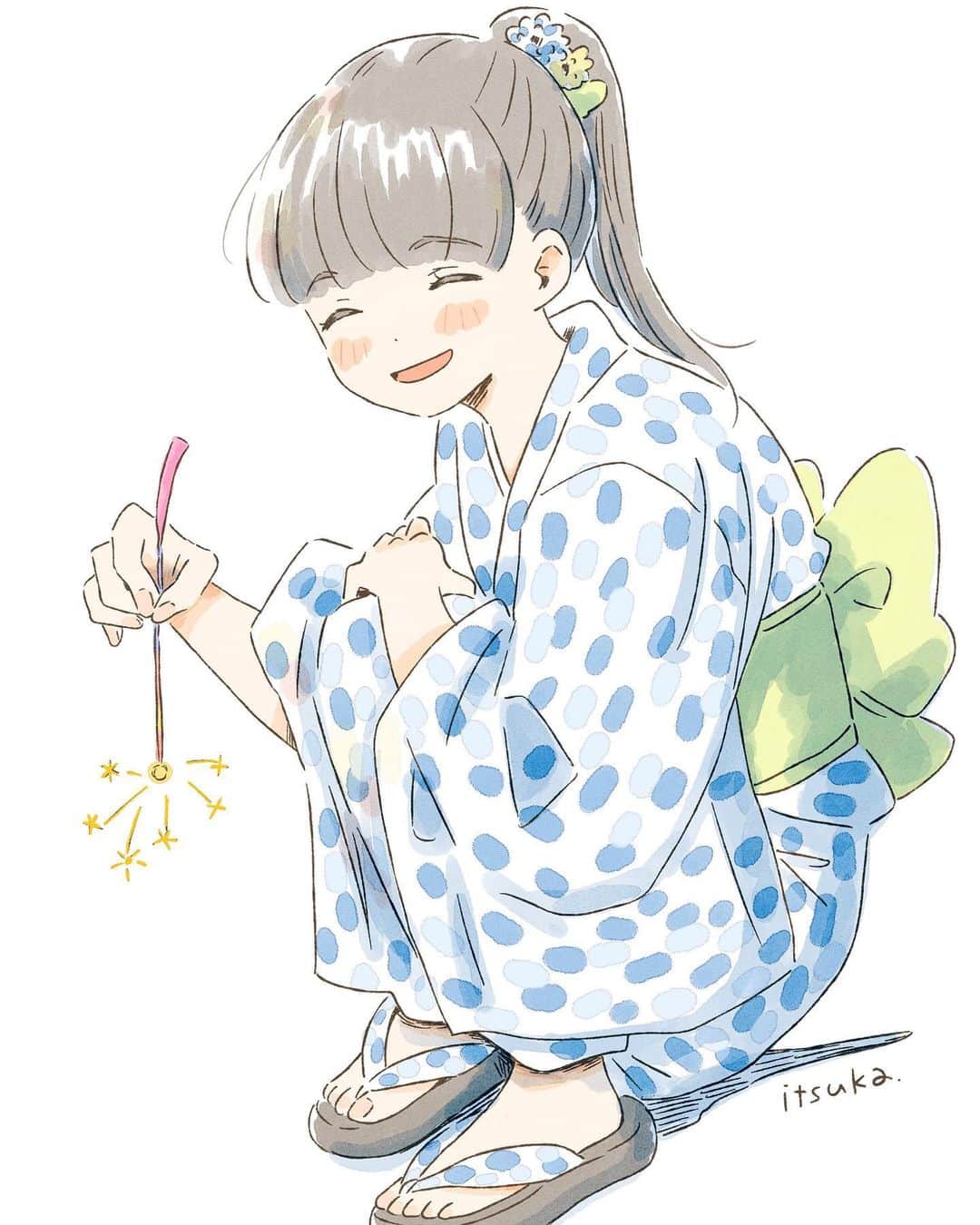 いつかのインスタグラム：「線香花火🎇」