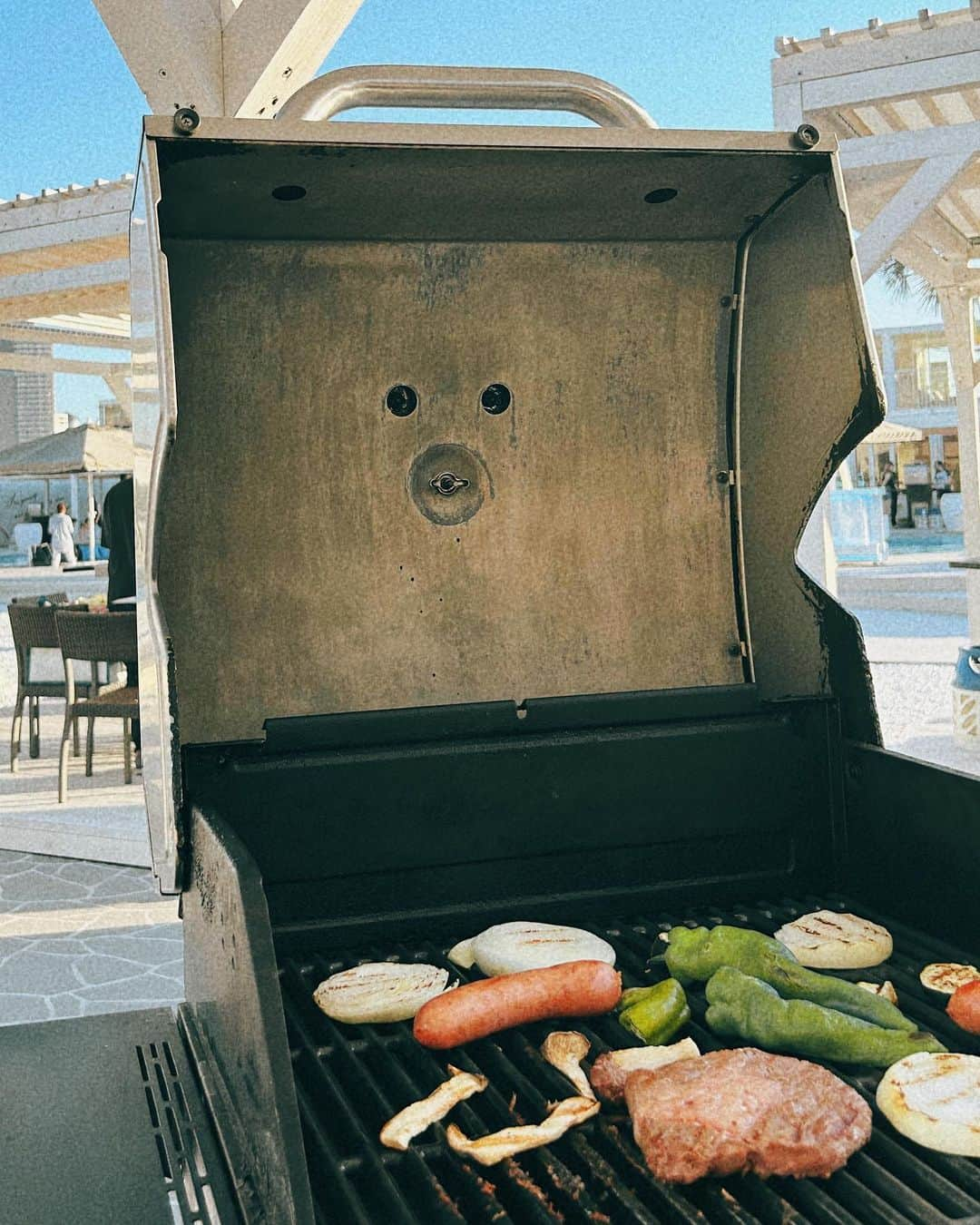 野島樺乃さんのインスタグラム写真 - (野島樺乃Instagram)「. . . 夏空の下でBBQ！片手ハイボール！ 夏らしいことできて嬉しい♡最高♡ さーーっ。一緒に乾杯~☺️ . . .  #豊洲 #豊洲BBQ   #BBQ  #ビアガーデン   #キラナガーデン豊洲」8月14日 19時36分 - nojimakano_0906