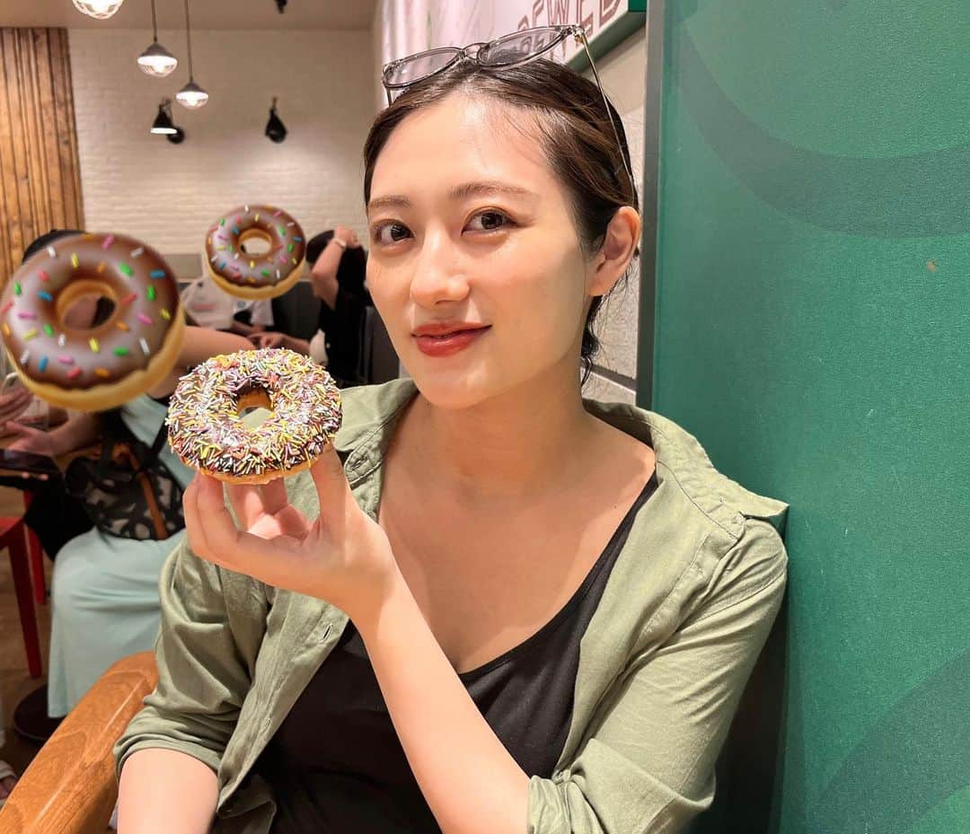 奥山かずささんのインスタグラム写真 - (奥山かずさInstagram)「大変甘いものHOLICでございます、」8月14日 19時48分 - kazusa_okuyama_official