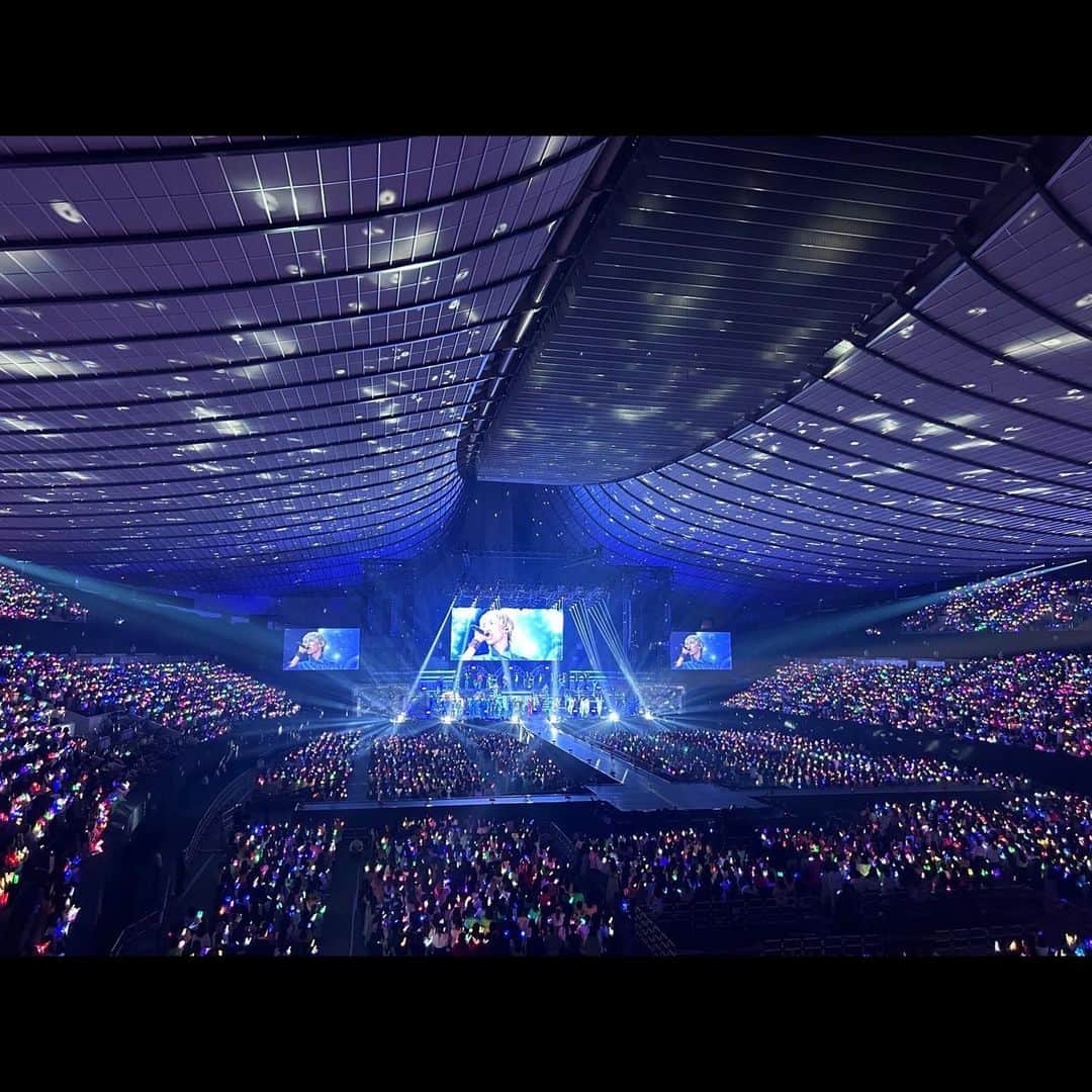 池田彪馬のインスタグラム：「👾 「EBiDAN THE LIVE UNIVERSE 2023」 偉大な先輩方と、頼もしい後輩たちと一緒にこのステージに立てた事を誇りに思います。 2日間ありがとうございました🔥」