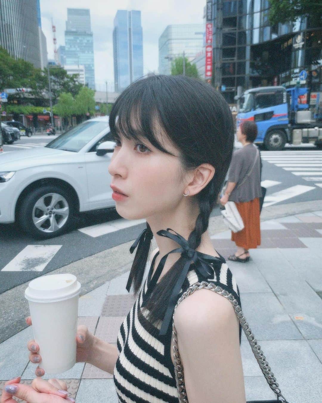 うちだゆうほさんのインスタグラム写真 - (うちだゆうほInstagram)「紅茶飲みに銀座行った日🎶お散歩した」8月14日 20時25分 - uchidayuho