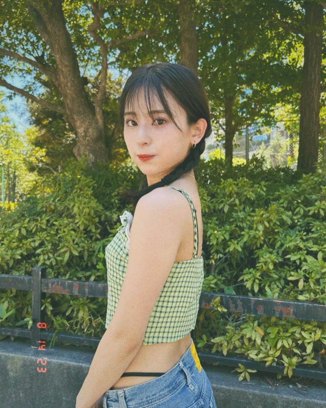 安田乙葉さんのインスタグラム写真 - (安田乙葉Instagram)「🥵💚🍹」8月14日 20時35分 - happyotoppy