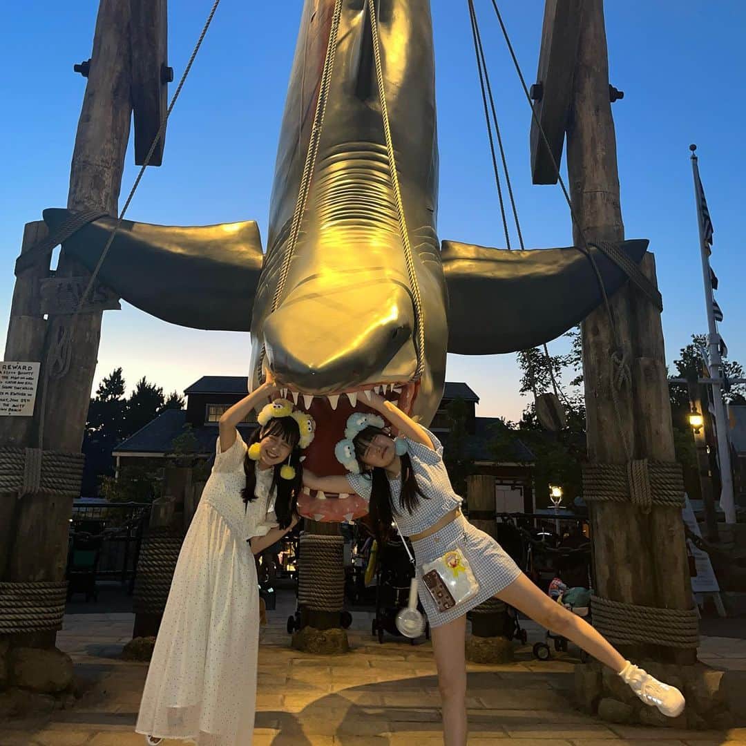 石橋颯さんのインスタグラム写真 - (石橋颯Instagram)「誕生日の前日にまりあちゃんが連れてってくれた‪‪❤︎‬  ･ ･ ･  #ootd #instagood #instalike #followme #いいね#アイドル #ユニバーサルスタジオジャパン #ユニバ  #映え」8月14日 20時54分 - ibuki__hkt48