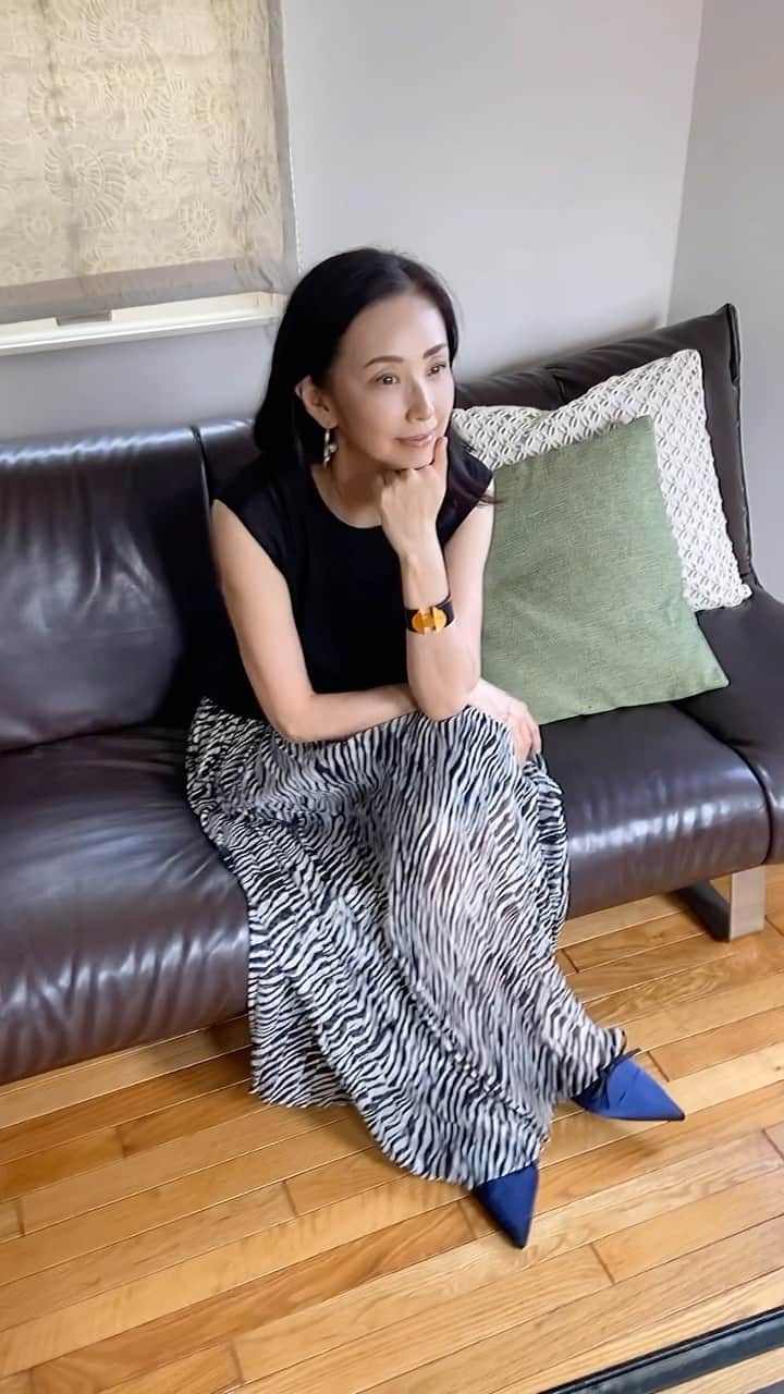 田村翔子のインスタグラム：「今日は家におこもり。 料理をしたり、本を読んだりのんびり過ごしました😊  #夏コーデ#のんびり#休日#summerfashion#lune」