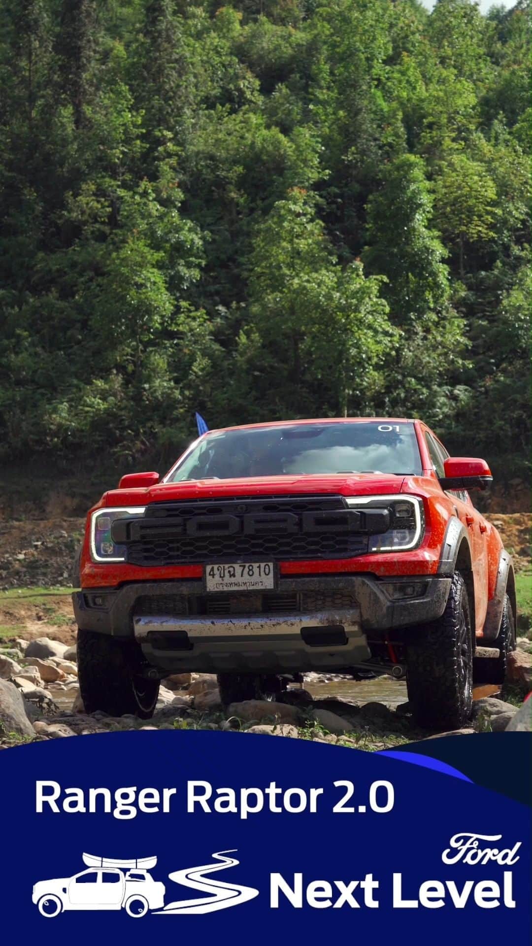Ford Thailandのインスタグラム：「ความดุดันต้องฟอร์ด เรนเจอร์ แร็พเตอร์ เครื่องยนต์ดีเซล 2.0 ลิตร เทอร์โบคู่ #RangerRaptor #NextGenRangerRaptor #FordRanger #TeanRanger #ดุดันไม่เกรงใจใคร」