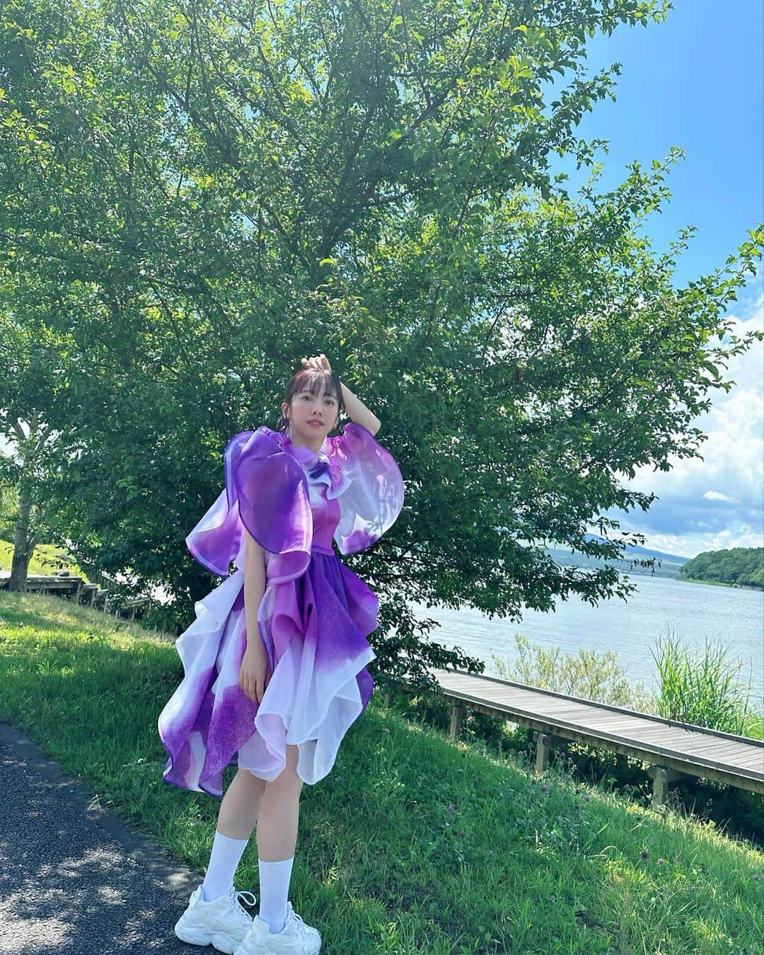 真山りかさんのインスタグラム写真 - (真山りかInstagram)「. ⁡ ファミえん詰 ⁡ ポニーすると髪伸びたのよくわかるよね ⁡ #ファミえん2023 ⁡ #まやまにあ ⁡ .」8月14日 22時52分 - ma_yama_official