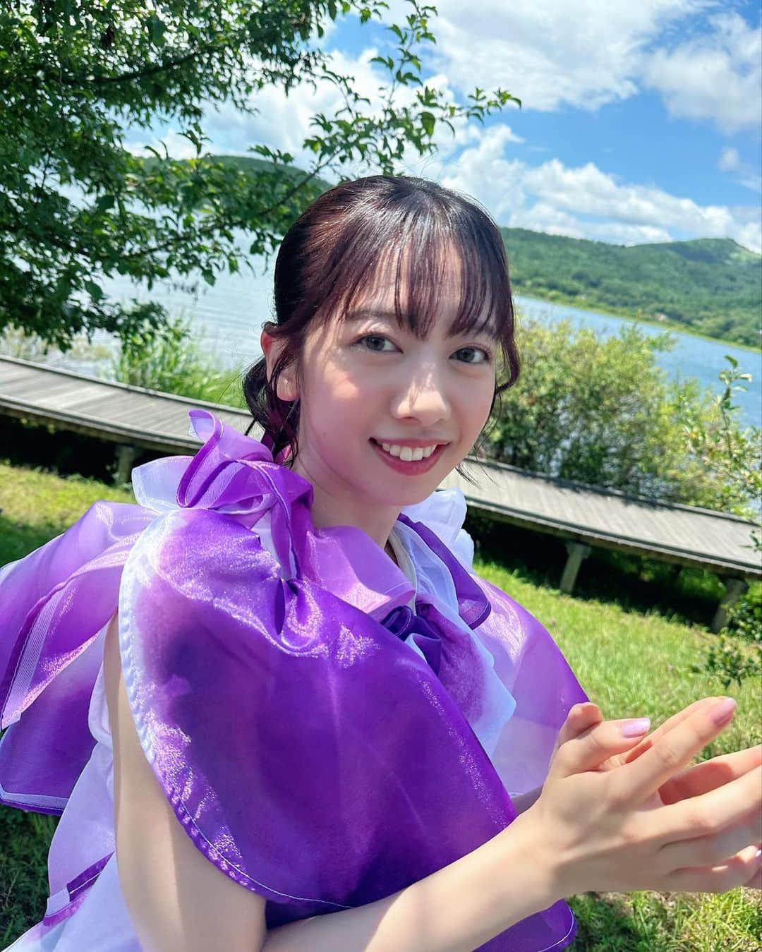 真山りかさんのインスタグラム写真 - (真山りかInstagram)「. ⁡ ファミえん詰 ⁡ ポニーすると髪伸びたのよくわかるよね ⁡ #ファミえん2023 ⁡ #まやまにあ ⁡ .」8月14日 22時52分 - ma_yama_official