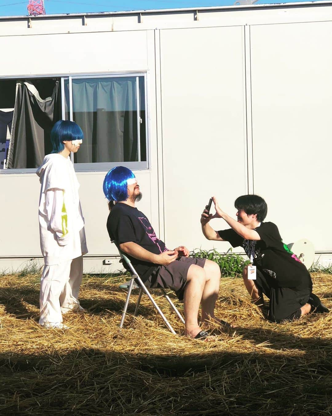 yamaさんのインスタグラム写真 - (yamaInstagram)「ダイスケはんとの写真、断面図。  RISING SUN ROCK FESTIVAL 最高に楽しかった」8月14日 23時19分 - ya.ma_00