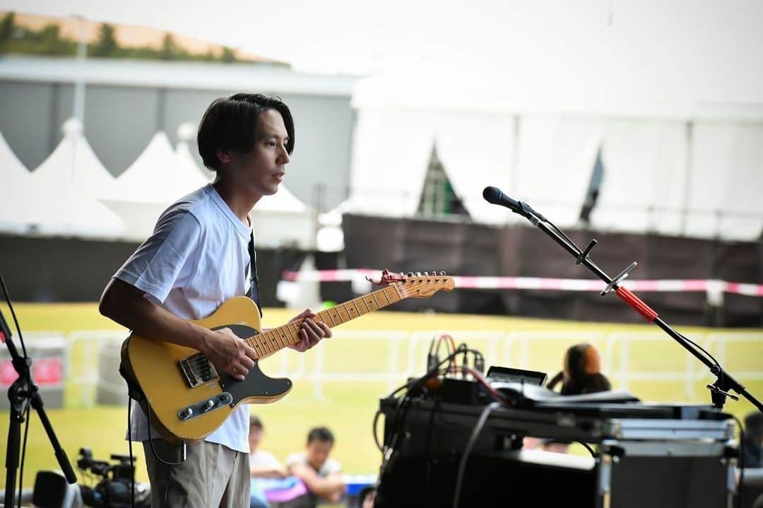 SAKANAMONのインスタグラム：「ROCK IN JAPAN FESTIVAL 2023  📸オフショット  1〜5枚目  Photo by @azusatakada_photographer    #sakanamon  #rijf  #ロッキン」
