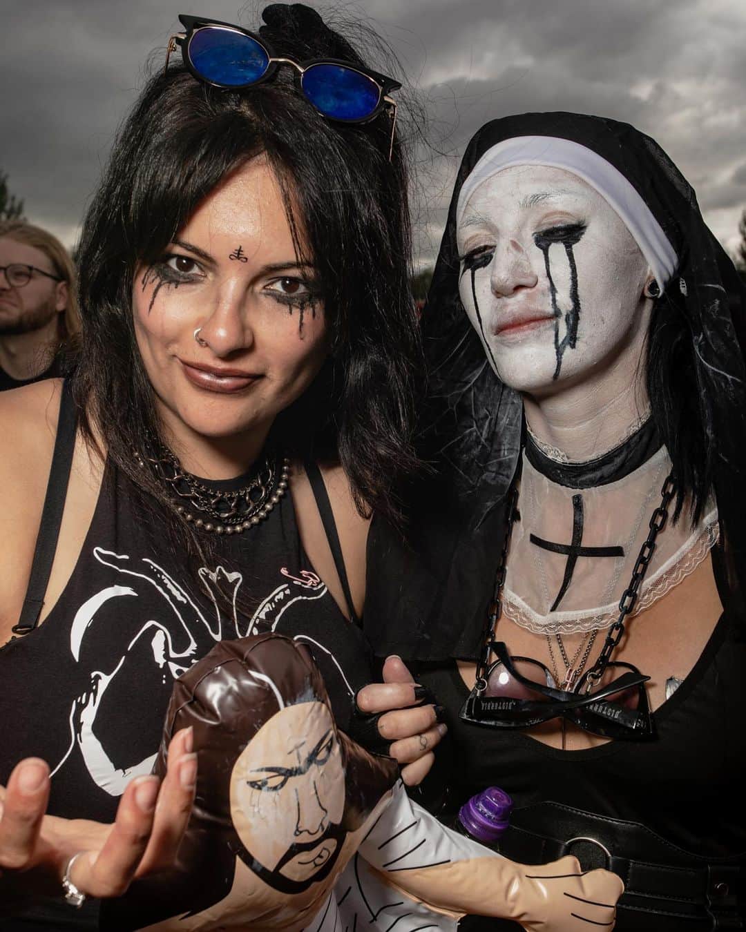 Kerrang!のインスタグラム：「Last Saturday was Corpsepaint Day at @bloodstockopenair. Here are some of our faves. Hail! 🤘  📸: @christopherbethell」