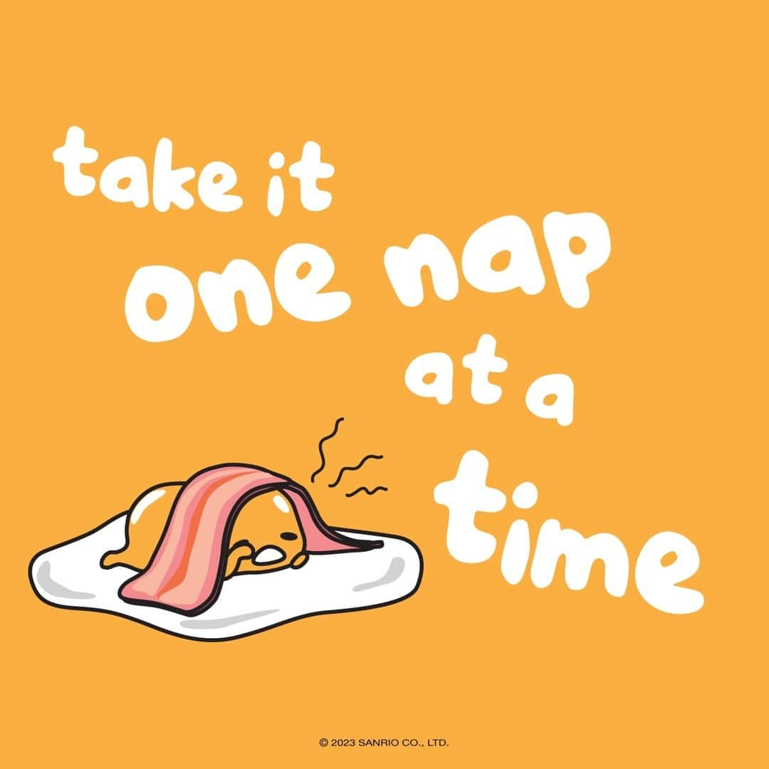 ぐでたまさんのインスタグラム写真 - (ぐでたまInstagram)「💤💤💤 #mondaymotivation」8月15日 1時02分 - gudetama