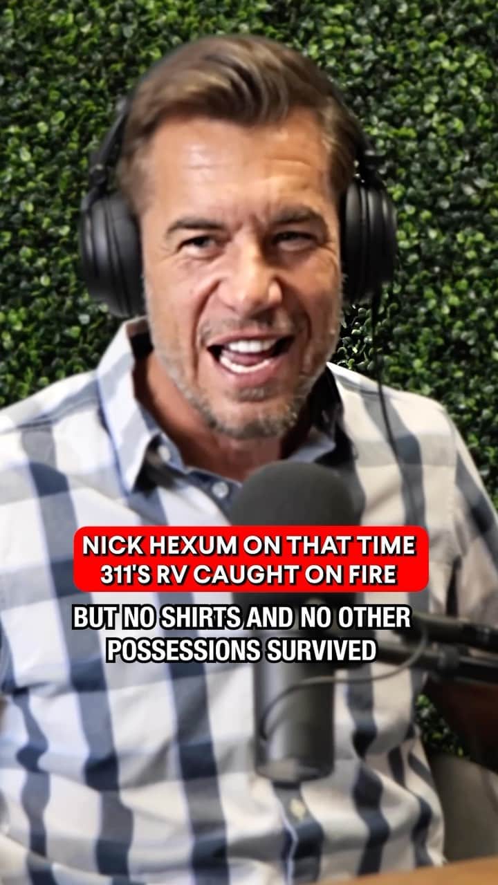 scottlippsのインスタグラム：「“Instantly, I remember saying to the guys: ‘Hey, all we need is each other and the songs in our heart, and we’re gonna get through this.’”  @nickhexum showed his mettle as the quarterback of @311 when their RV caught on fire and the band lost almost everything.  More from the alt rock band’s leader on the new episode of @lippsservicepod with @scottlipps, available to stream at the @spinmag link in bio.」