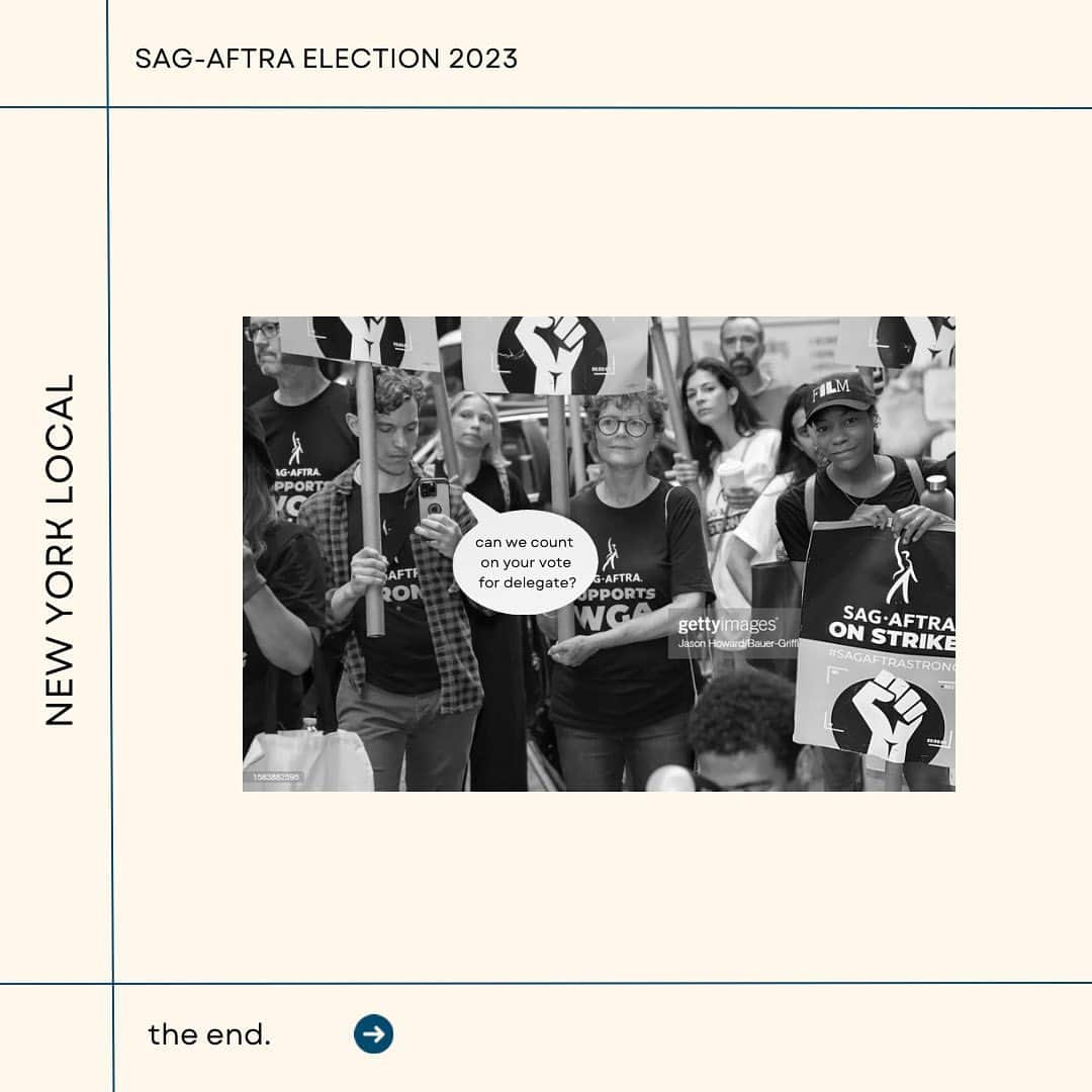 タヴィ・ゲヴィンソンさんのインスタグラム写真 - (タヴィ・ゲヴィンソンInstagram)「☀️ I’m running in the @sagaftra New York local election to be a convention delegate ☀️ with my friends @lindseybroad @nikkimjames @chrisw3ndelken! Read more about us, comment any q’s & remember to vote by September 8 - ballots have been mailed to your address on file with the union 🗳️」8月15日 7時58分 - tavitulle