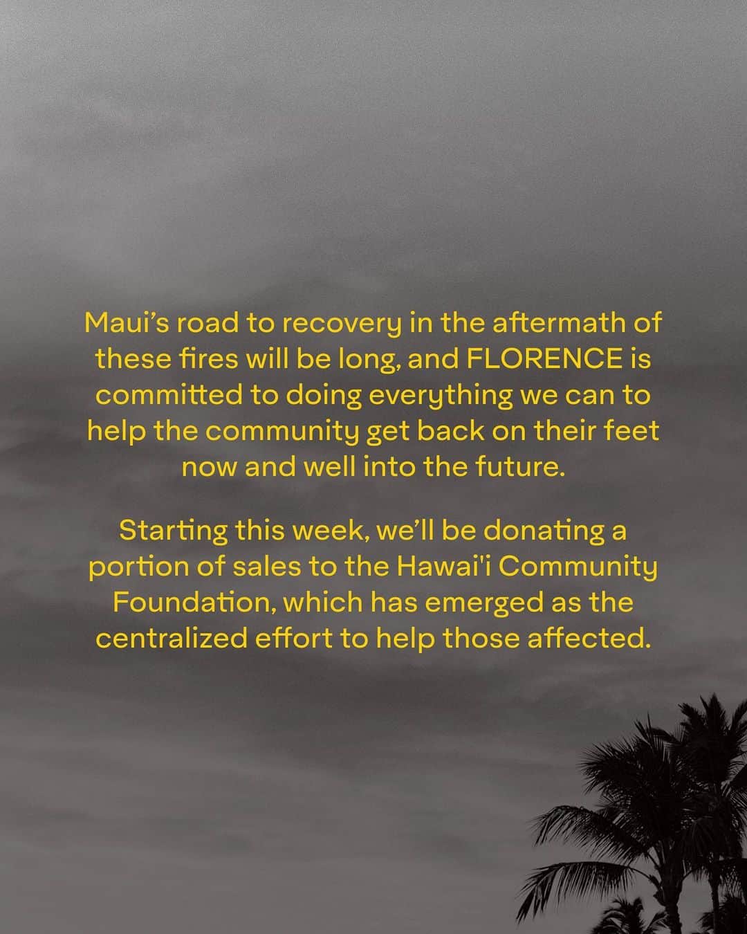ジョン・ジョン・フローレンスさんのインスタグラム写真 - (ジョン・ジョン・フローレンスInstagram)「@hawaiicommunityfoundation // #MauiStrong 🚩」8月15日 8時22分 - john_john_florence